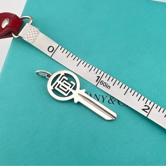 Tiffany & Co. Modern Logo Key Sterling Silver RARE - Picture 3 of 4